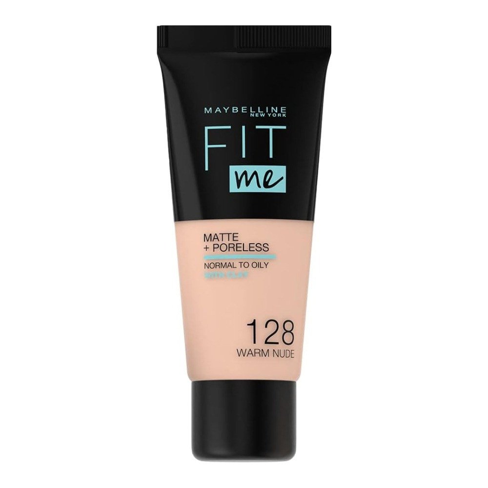 كريم اساس فيت مي مات من ميبلين - 128 WARM NUDE