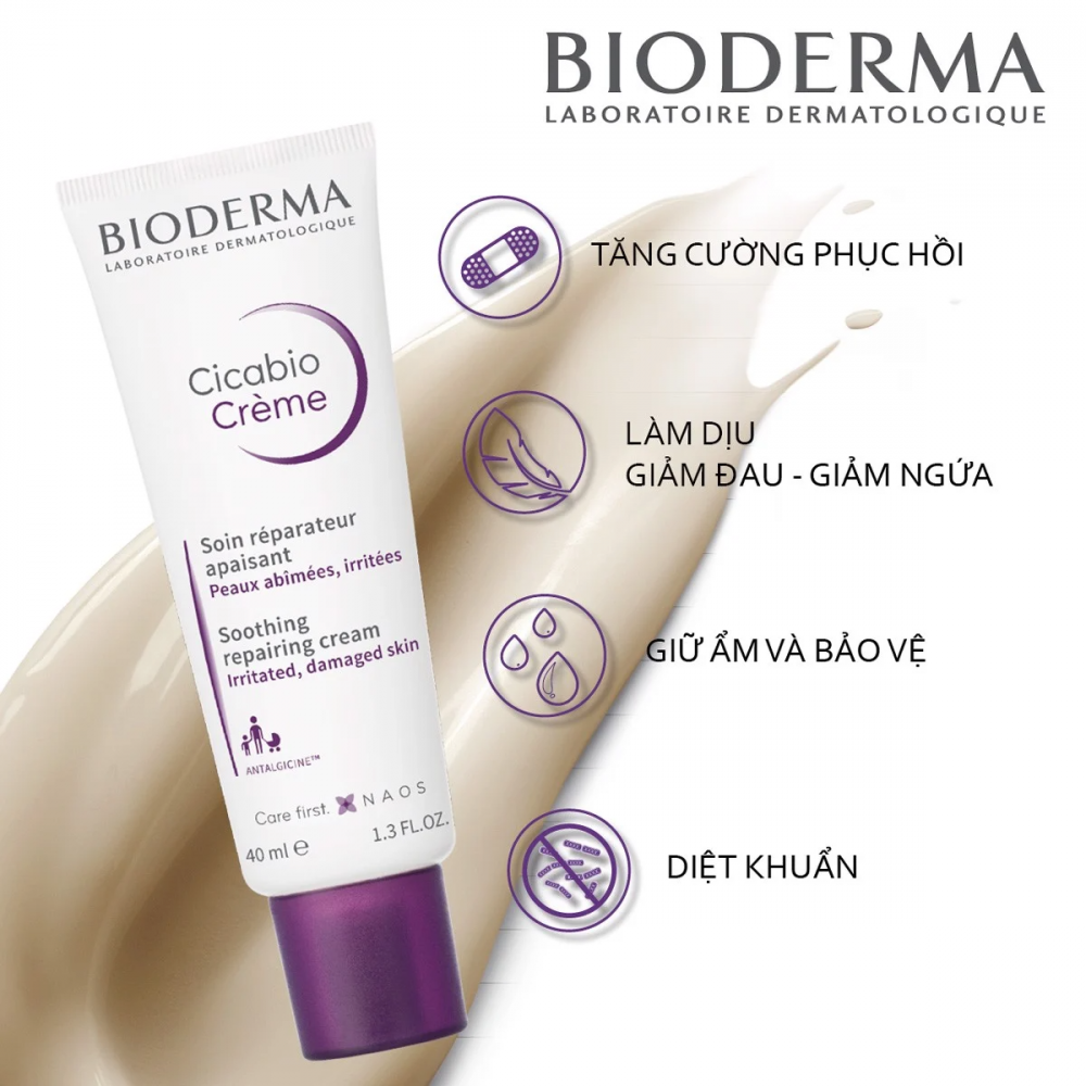 الكريم المرمم والمهدئ للبشرة - Cicabio Creme - الصورة 4