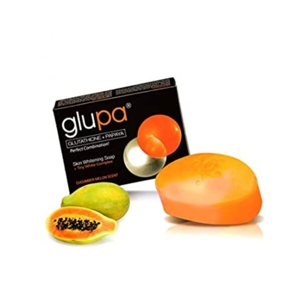 صابون تفتيح البشرة بالجلوتاثيون والبابايا من جلوبا 135g
